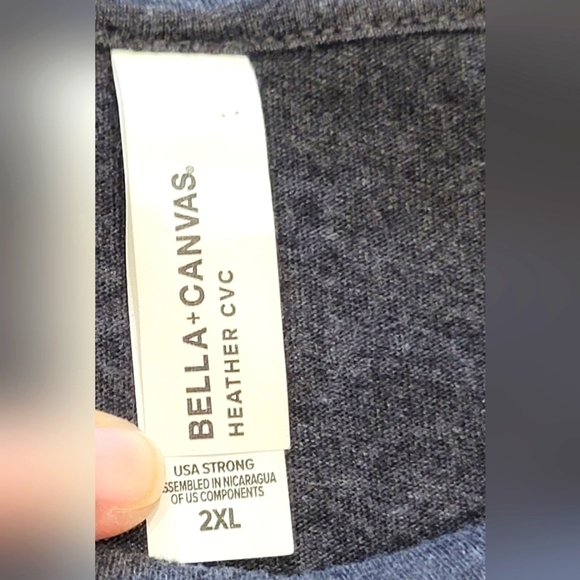 2X Cotton Blend Statement Long Sleeve T-Shirt "It's Never Too Late..." - Picture 6 of 6